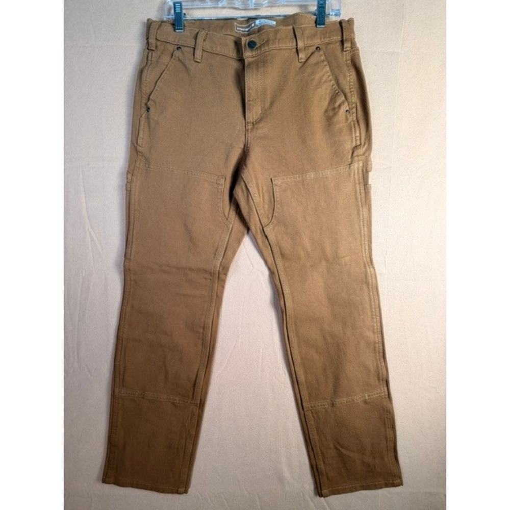 Carhartt Women's 12 Rugged Flex Relaxed Fit Canvas Work Pants Brown NWT